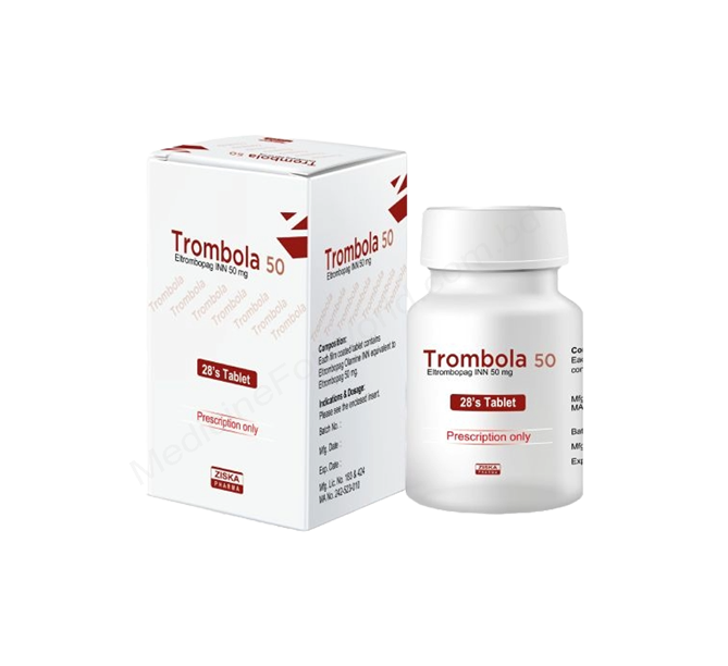 Trombola- Родовое Элтромбопаг- Ziska Pharma