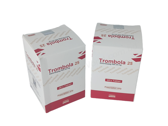 Trombola- Родовое Элтромбопаг- Ziska Pharma