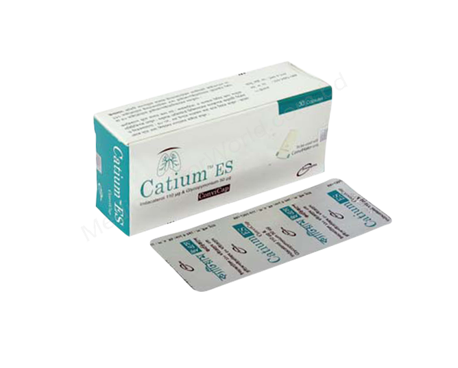Catium Es- 通用的 Indacaterol + Glycopyrronium- 孟家拉伊斯达制药