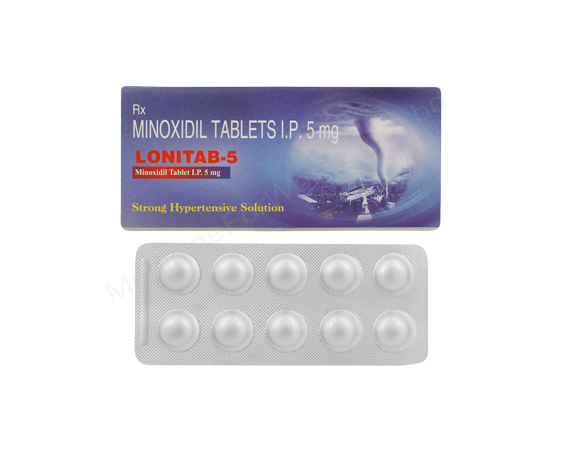 Lonitab- 通用的 米諾地爾- Intas Pharma