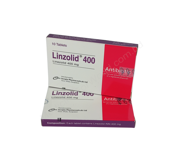 Linzolid- Generic LINEZOLID- Incepta Pharma