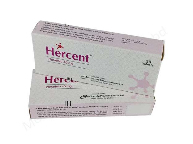 Hercent- 通用的 来那替尼- 孟家拉伊斯达制药