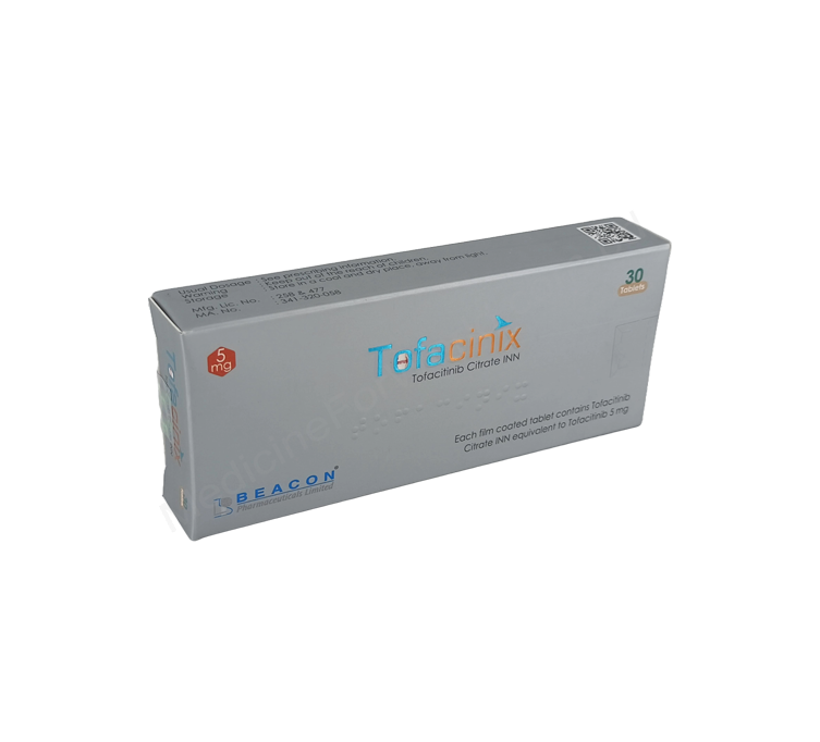 Tofacinix- 通用的 托法替尼/托法替布- 孟加拉碧康制药