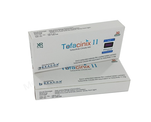 Tofacinix- 通用的 托法替尼/托法替布- 孟加拉碧康制药