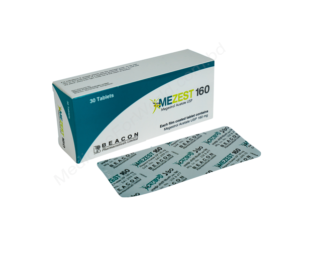 Mezest- Generic Megestrol Acetate- Beacon pharma