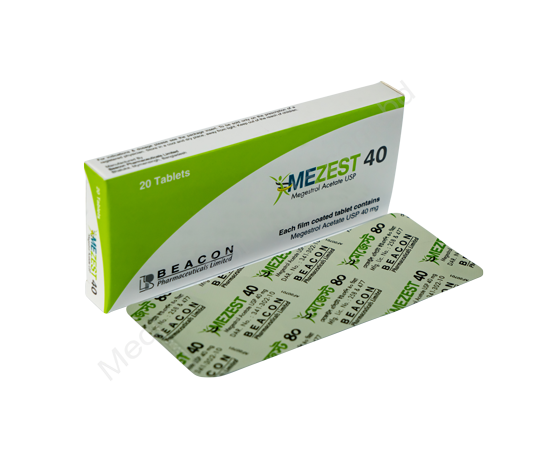 Mezest- Generic Megestrol Acetate- Beacon pharma