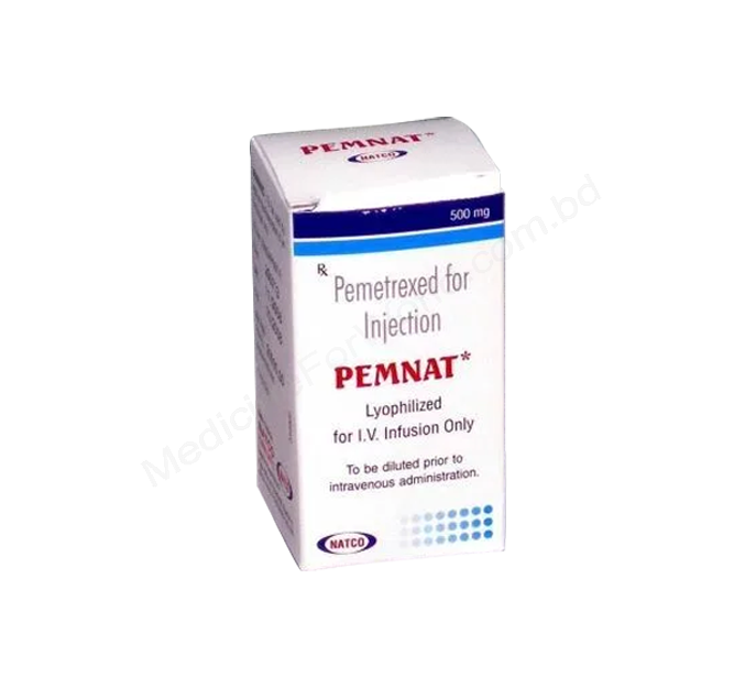 Pemnat- 通用的 PEMETREXED DISODIUM- Natco制药有限公司