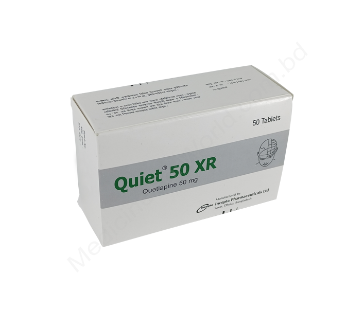 Quiet XR- Generic QUETIAPINE FUMARATE- Incepta Pharma