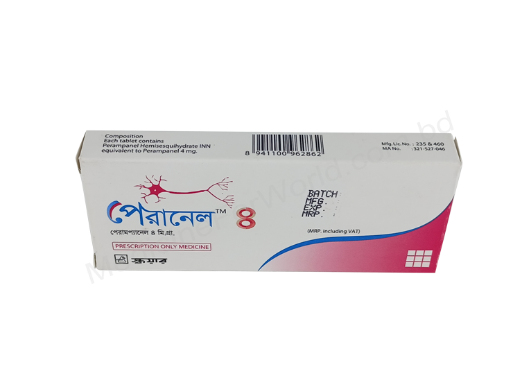 Peranel- Generic Perampanel- Square Pharma