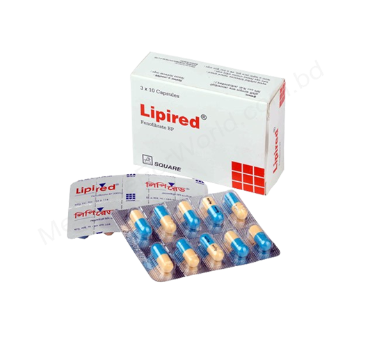 Lipired- Родовое Фенофибрат- Square Pharma
