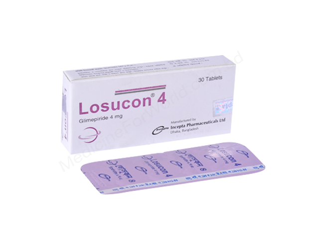 Losucon - 通用的 GLIMEPIRIDE - 孟家拉伊斯达制药