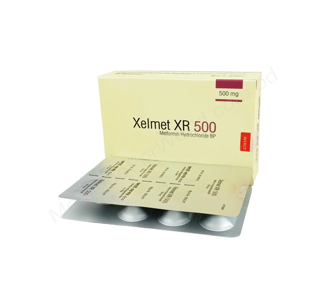Xelmet XR- Родовое METFORMIN HYDROCHLORIDE- Beacon Pharma