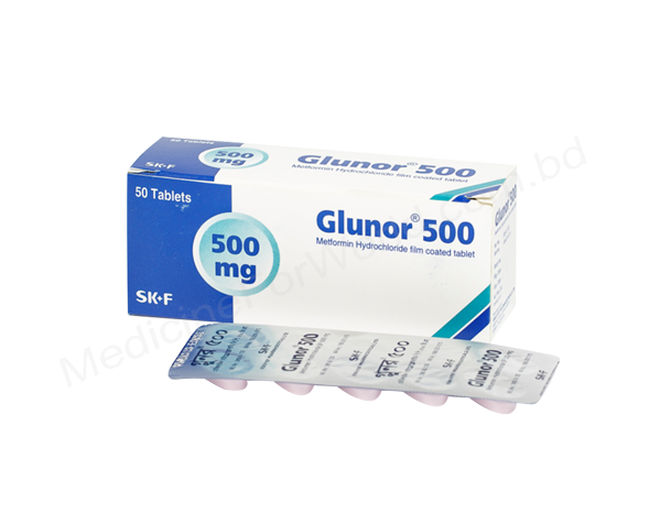 Glunor XR- Generic METFORMIN HYDROCHLORIDE- Eskayef pharma