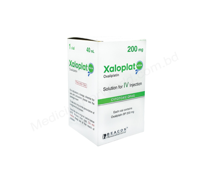 Xaloplat Aqua- 通用的 Oxaliplatin- 孟加拉碧康制药