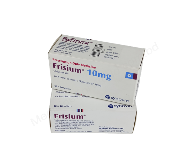 Frisium- 通用的 氯巴占- Synovia Pharma