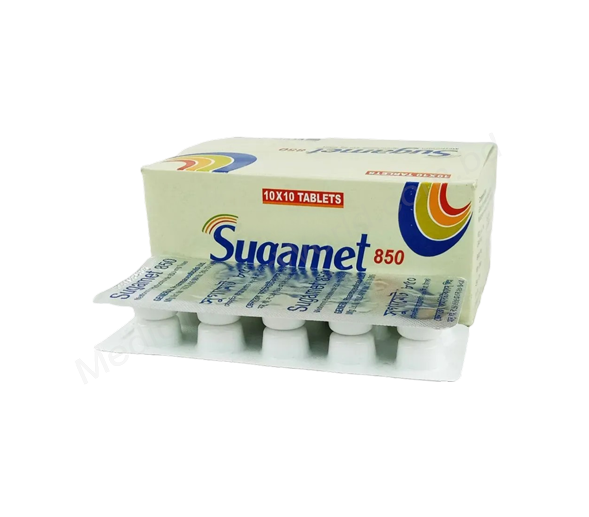 Sugamet- 通用的 METFORMIN HYDROCHLORIDE- General Pharma