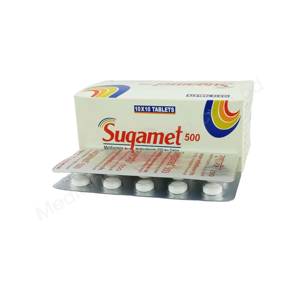 Sugamet- 通用的 METFORMIN HYDROCHLORIDE- General Pharma