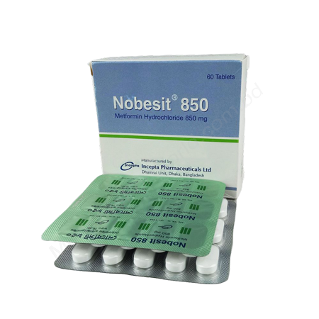 Nobesit- Родовое METFORMIN HYDROCHLORIDE- Incepta Pharma
