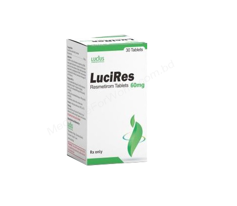 LuciRes- Generic Resmetirom- Lucius Pharma
