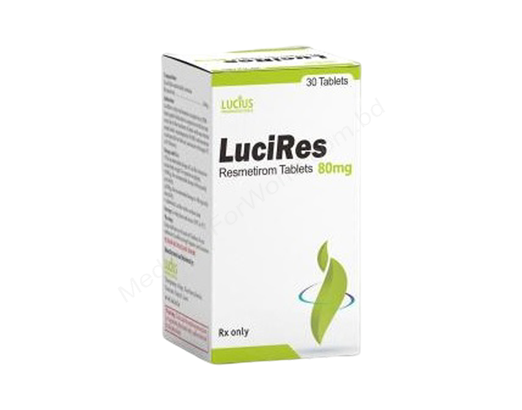 LuciRes- Generic Resmetirom- Lucius Pharma