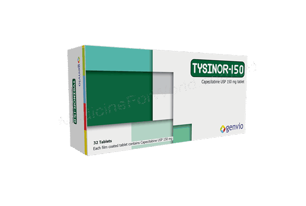 Tysinor- Родовое капецитабин- Genvio Pharma