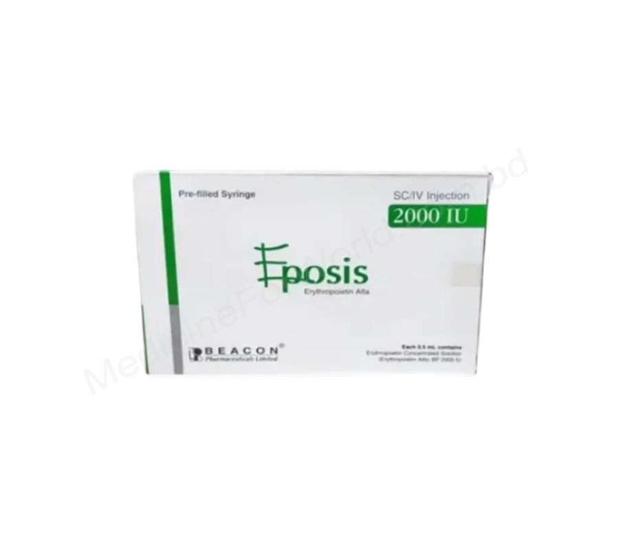 Eposis- Generic Erythropoietin Alfa- Beacon pharma