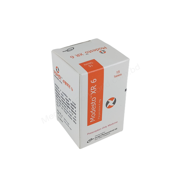 Modesto XR- 通用的 帕潘立酮- 孟家拉伊斯达制药
