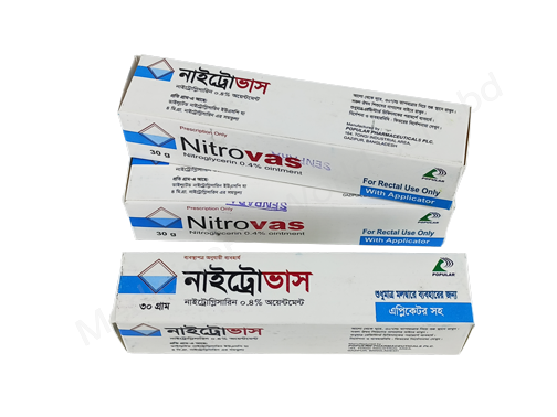 Nitrovas- Generic Nitroglycerin- Popular Pharma