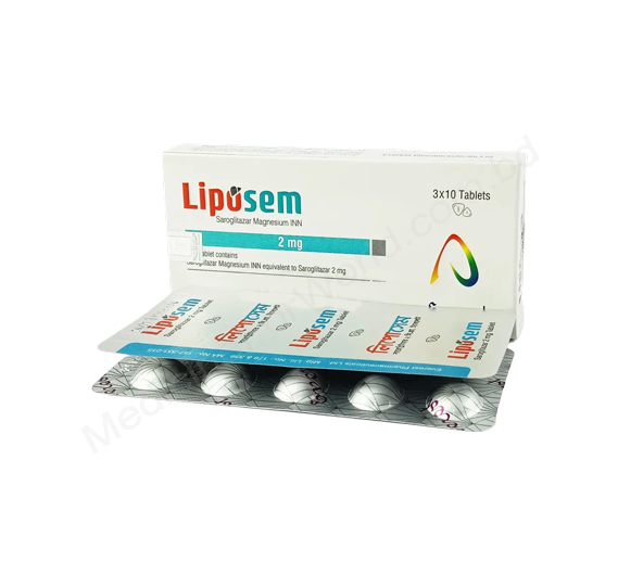 Liposem- 通用的 Saroglitazar Magnesium- 孟加拉珠峰制药