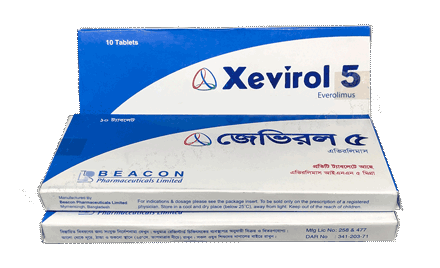 Xevirol- 通用的 依维莫司- 孟加拉碧康制药