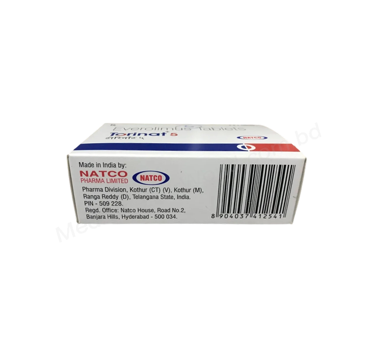 Торинат- Родовое Эверолимус- Natco Pharma