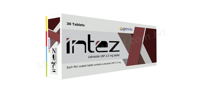 Intez- Generic Letrozole- Genvio Pharma