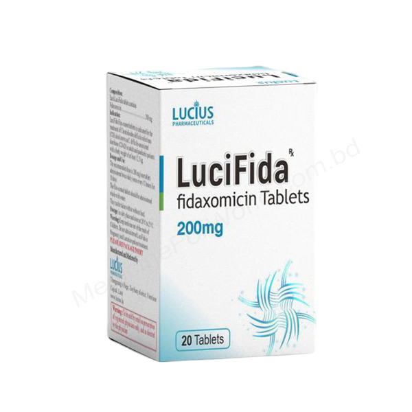 LuciFida- 通用的 Fidaxomicin- Lucius Pharma