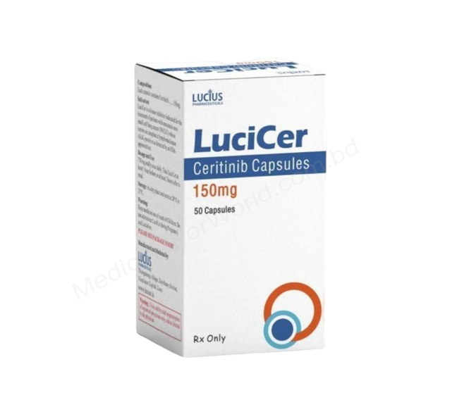 LuciCer- 通用的 色瑞替尼/塞瑞替尼- Lucius Pharma
