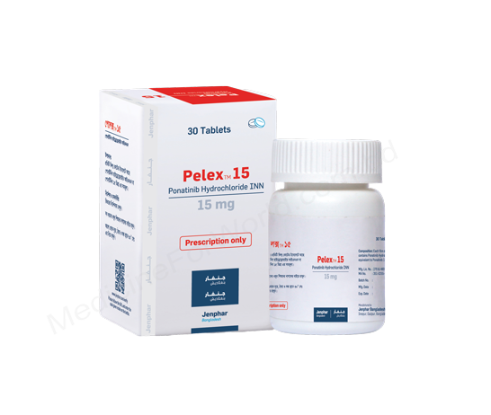 Pelex- 通用的 普纳替尼/帕纳替尼- Jenphar Pharma