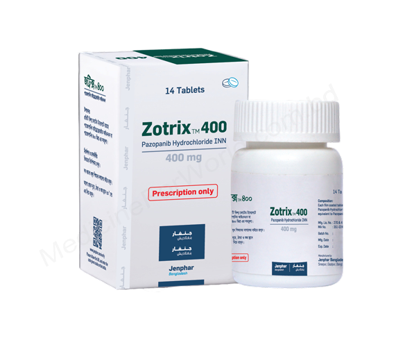 Zotrix- Родовое Пазопаниб- Jenphar Pharma