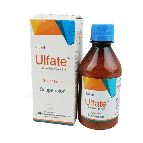 Ulfate- 通用的 Sucralfate- 孟家拉伊斯达制药