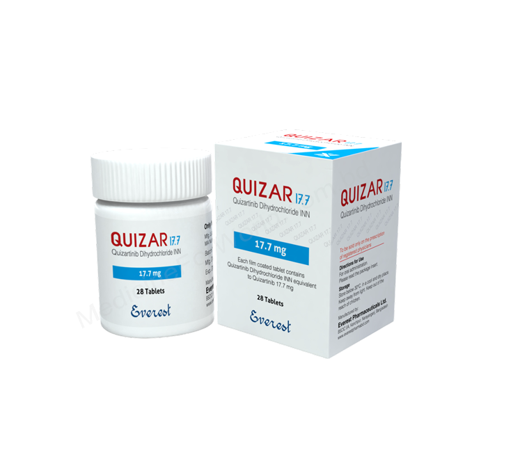 Quizar- Родовое Квизатиниб- Everest Pharma