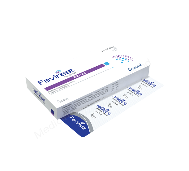Фавирест- Родовое Фавипиравир- Everest Pharma