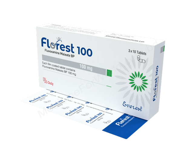 Флорест- Родовое Флувоксамин малеат- Everest Pharma