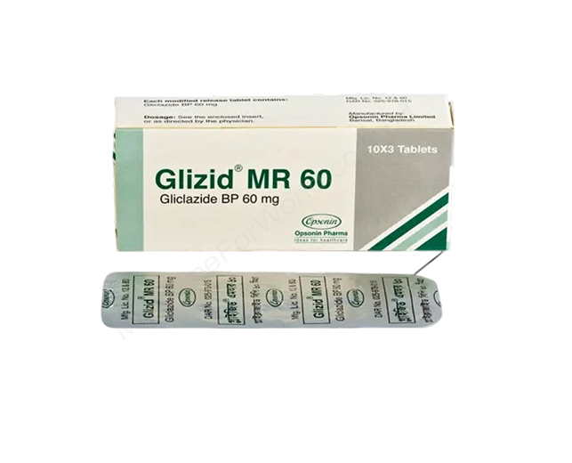 Glizid MR- Родовое Гликлазид- Opsonin Pharma