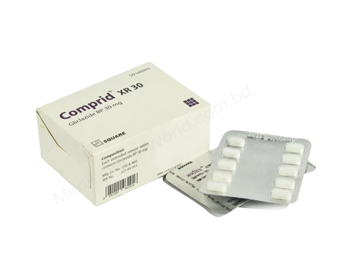 Comprid XR- Родовое Гликлазид- Square Pharma