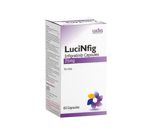 Lucinfig- Generic Infigratinib- Lucius Pharma