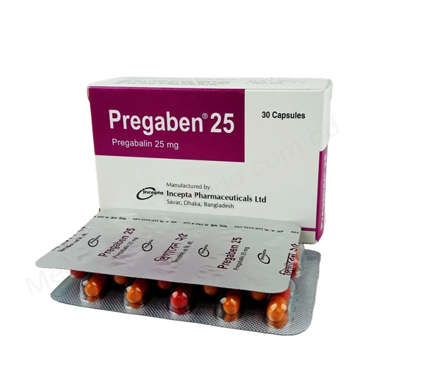 Pregaben- Generic Pregabalin- Incepta Pharma