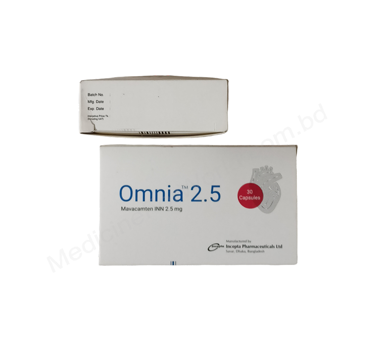 Omnia- Generic Mavacamten- Incepta Pharma