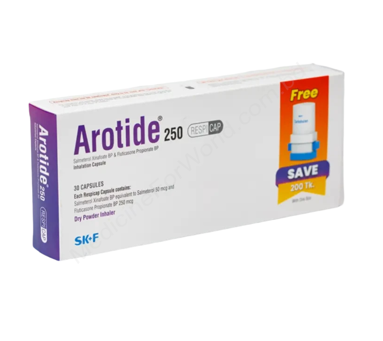 Arotide- Родовое Salmeterol + Fluticasone Propionate- Eskayef pharma