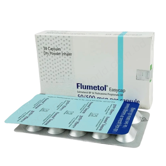 Flumetol- Родовое Salmeterol + Fluticasone Propionate- Healthcare pharma