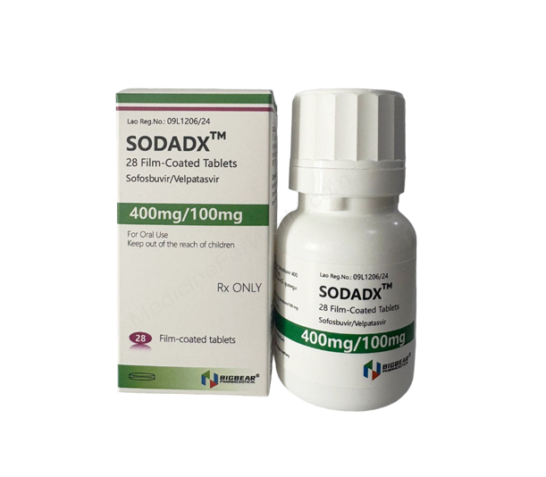 SODADX- Родовое Софосбувир + велпатасвир- Bigbear Pharma