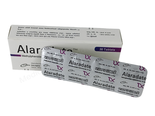Alaradate- 通用的 盐酸哌甲酯- 孟家拉伊斯达制药