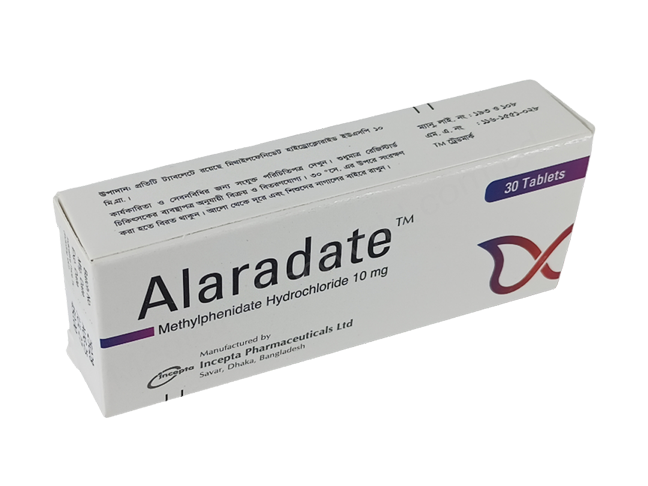 Alaradate- 通用的 盐酸哌甲酯- 孟家拉伊斯达制药